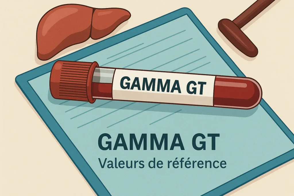 gamma gt taux normal